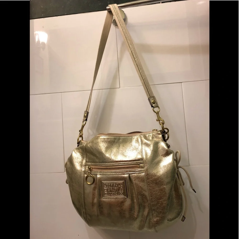 AUTHENTIC COACH POPPY JAZZY SHOULDER MESSENGER BAG - Picture 2 of 11